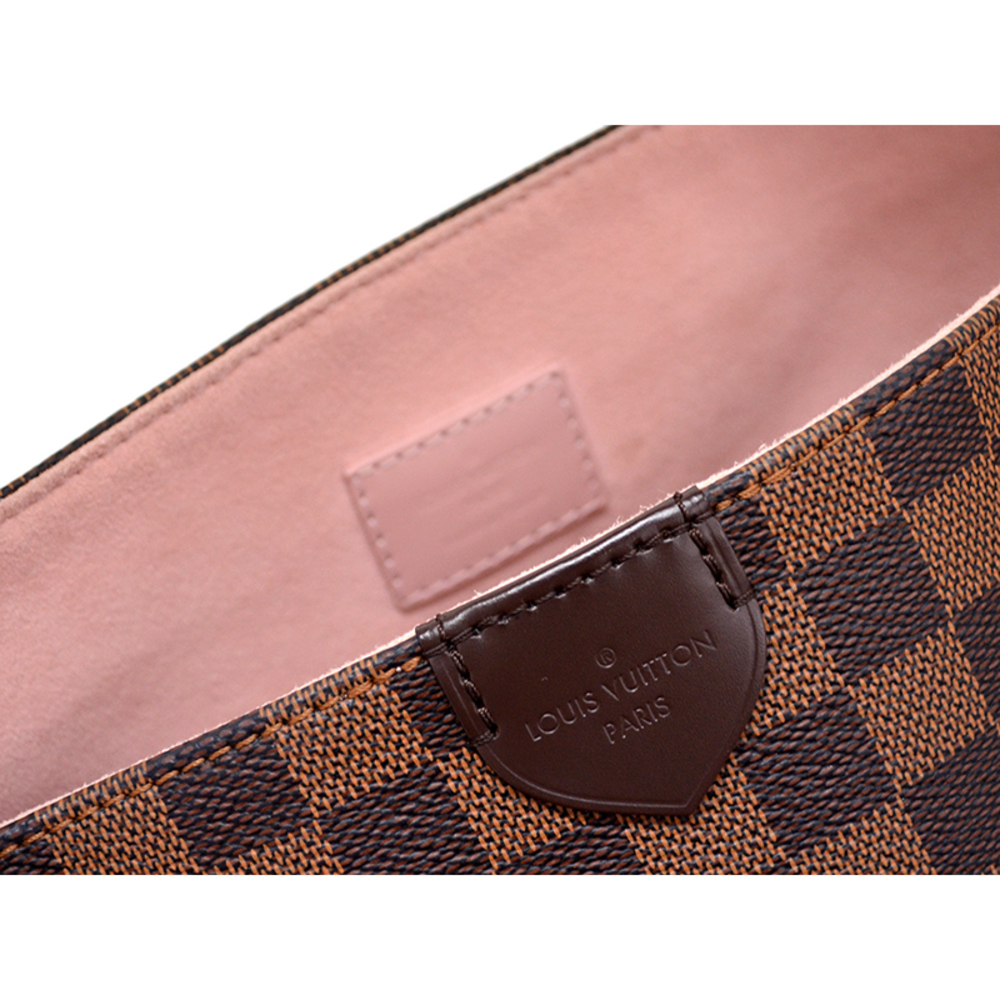 Louis Vuitton Kaisa Hobo Bag Shoulder Messenger Bag Damier Rose Ballerine - Picture 3 of 5